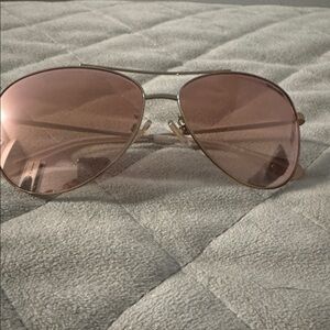 Brand New Coach Aviator Sunglasses with Rose Lenses